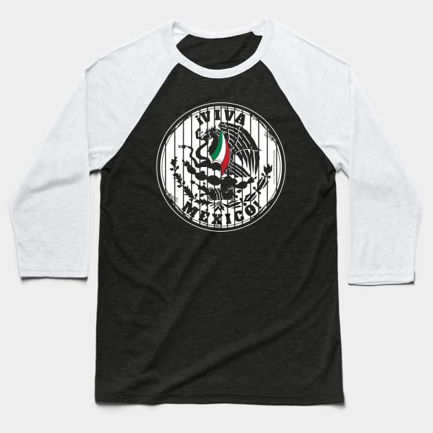 ¡Viva México! Baseball T-Shirt by vjvgraphiks